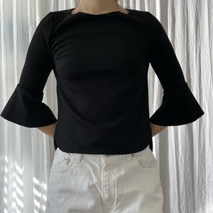 Zara half sleeve top